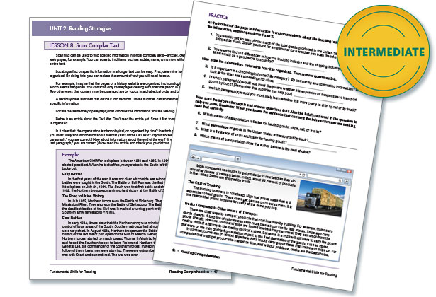 Intermediate - Steck-Vaughn® Fundamental Skills 