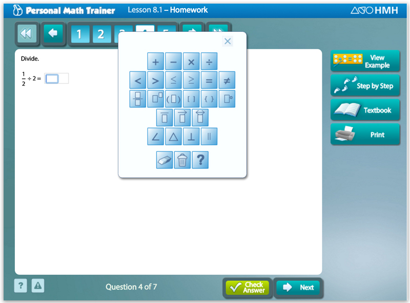 Answer Palette